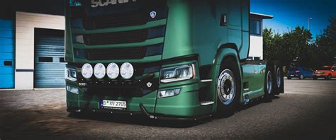 light bar scania ETS2 mods