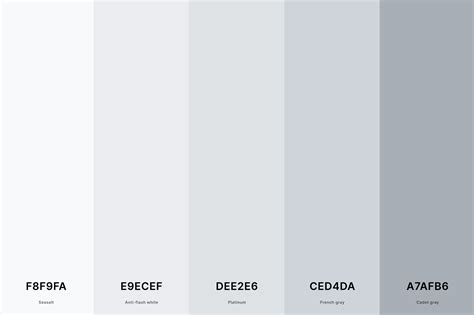 light gray color code hex