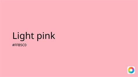light pink color code