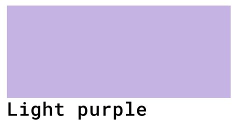 light purple color code