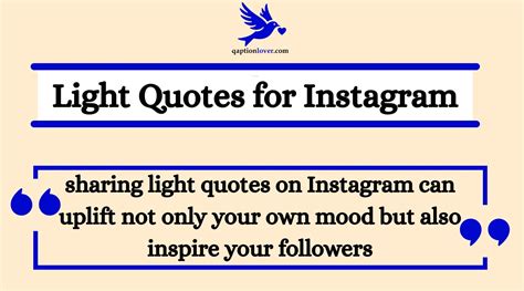 Light Quotes For Instagram