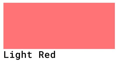 light red color