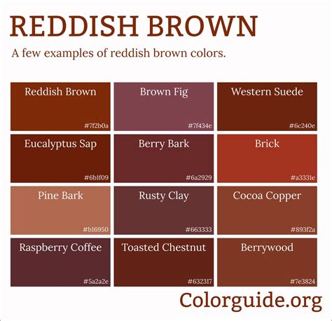 light reddish color