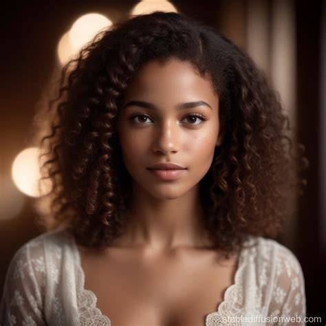 light skin ebony nude