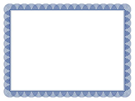 lightbluecertificatbordertemplatesMSWordDocFile Printable