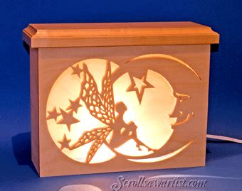 Lighted Scroll Saw Projects