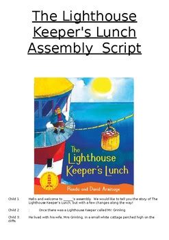 Full Download Lighthouse Keeper Lunch Assembly Script 