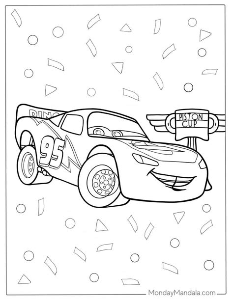 lighting mcqueen coloring sheets