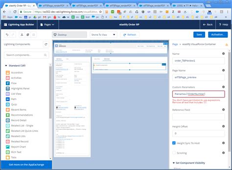 lightning aura components How to set attribute in the designer to a stringvalue which