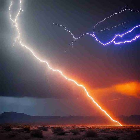 lightning colors