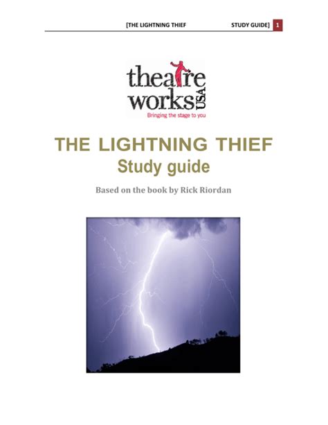 Full Download Lightning Thief Study Guide 