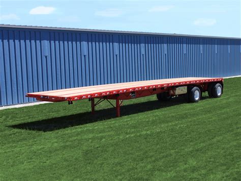 Lightweight Flatbed Trailers