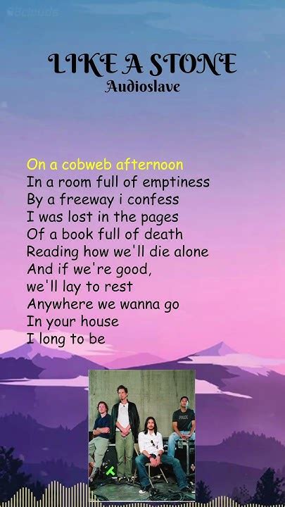 Like A Stone Lyrics