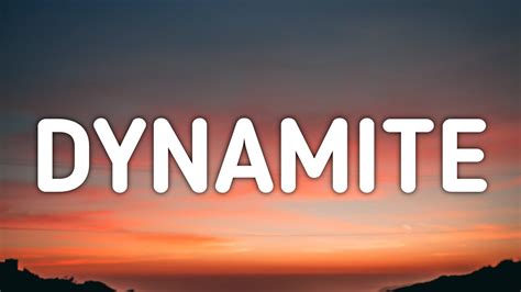 Like It's Dynamite Lyrics