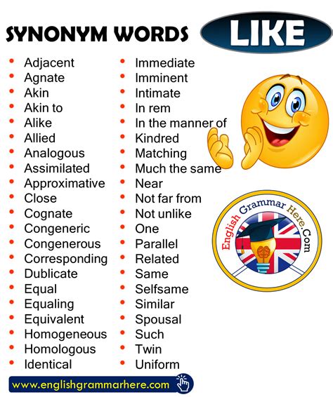 like synonym