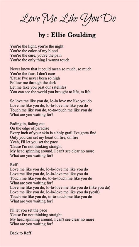 Like U Do Lyrics
