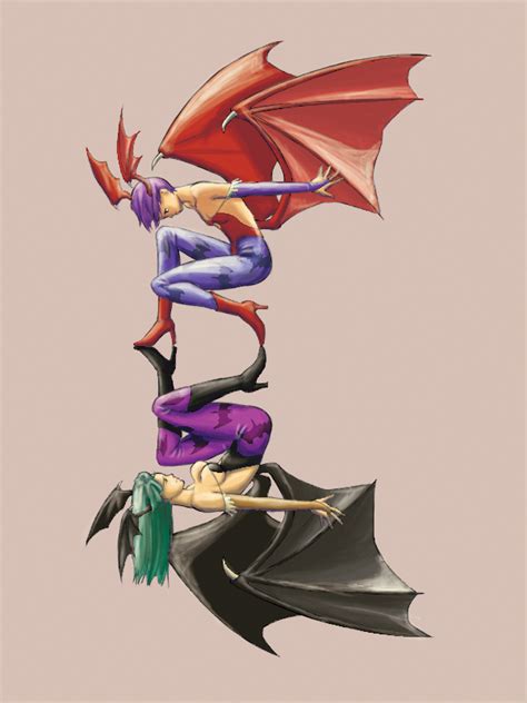 Lilith and morrigan