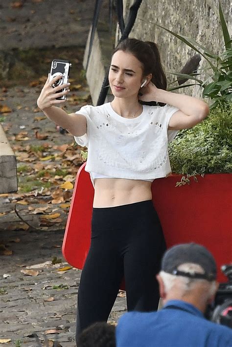 Lily collins butt