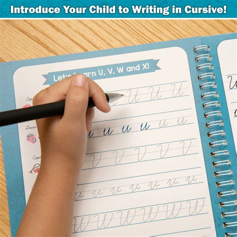 Lily Learning Cursive Handwriting Kit Cursive Writing Practice Book - Cursive Writing Practice Book