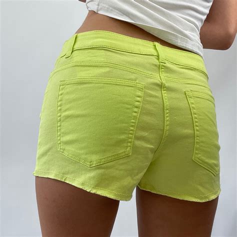 Lime Green Booty Shorts