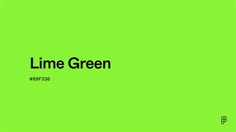 lime green color code