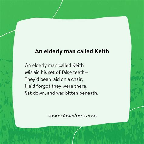Limerick Comprehension Year 5