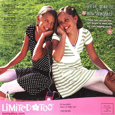 Limited Too 2000s Catalog
