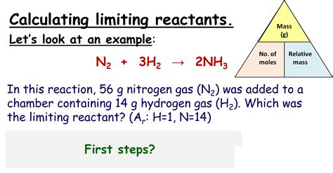 Limiting Reactants Study Guide For Content Mastery