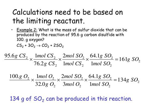 Download Limiting Reactant Problems And Solutions 