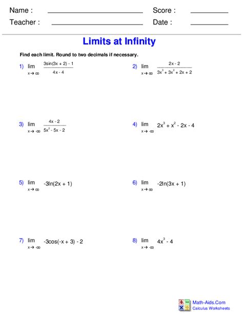 Limits Worksheet With Answers Pdf Hire Someone To Calculus Derivative Worksheet With Answers - Calculus Derivative Worksheet With Answers