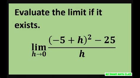limits. H