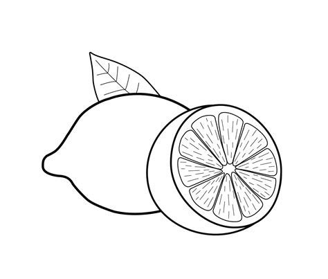 Limon Para Colorear