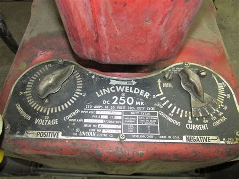 lincwelder dc 250 mk