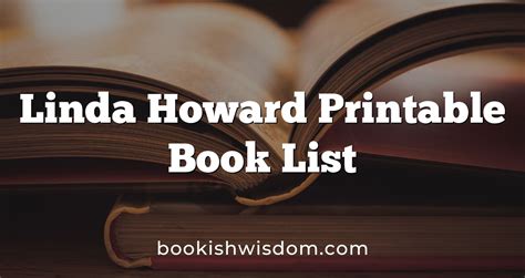 linda howard book list in order