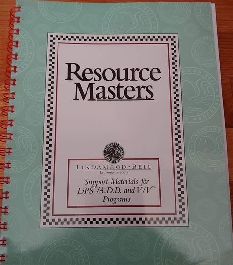 Lindamood Bell Materials