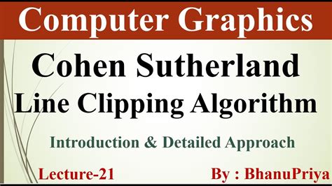 Line Clipping In Computer Graphics