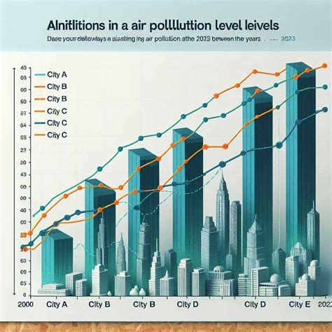 Line Graph On Pollution From Cars