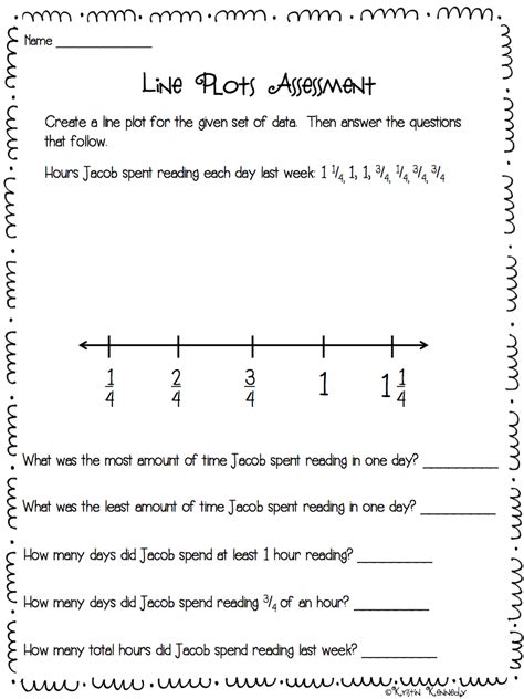 Line Plot Worksheets For 3rd Grade 8211 Kamberlawgroup 4th Grade Dot Plot Worksheet - 4th Grade Dot Plot Worksheet