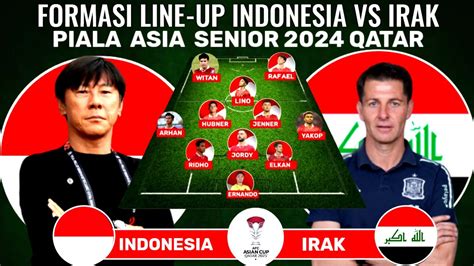 line up indonesia vs iraq