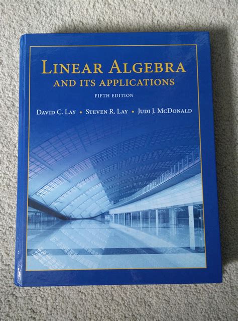 Linear Algebra David Lay Solutions Manual