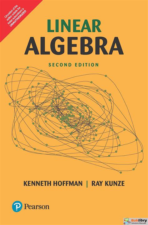 Linear Algebra Hoffman Kunze Solution Manual