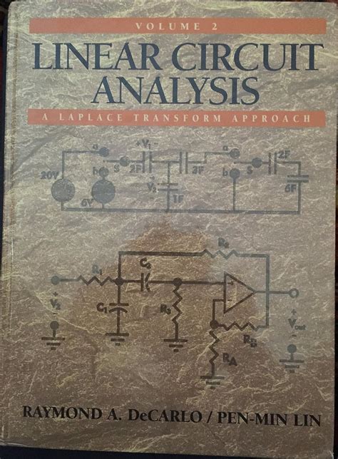 Linear Circuit Analysis Decarlo Lin 2nd Edition