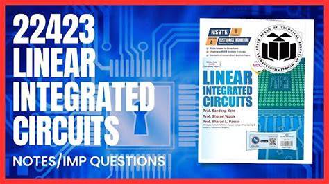 linear integrated circuits important questions 2 marks