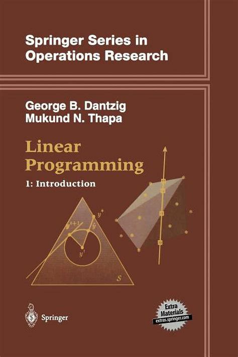Linear Programming 1 Introduction Springer Series