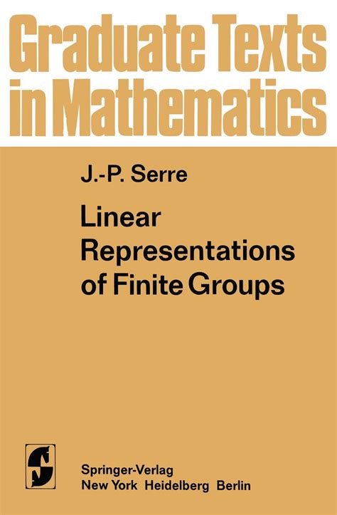 Linear Representations Of Finite Groups