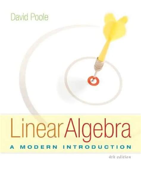 Full Download Linear Algebra David Poole 3Rd Edition Download 
