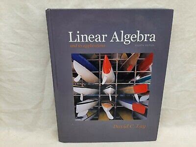 Read Online Linear Algebra Its Applications 4Th Edition David Lay 