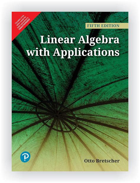 Read Online Linear Algebra With Applications 5Th Edition Bretscher 