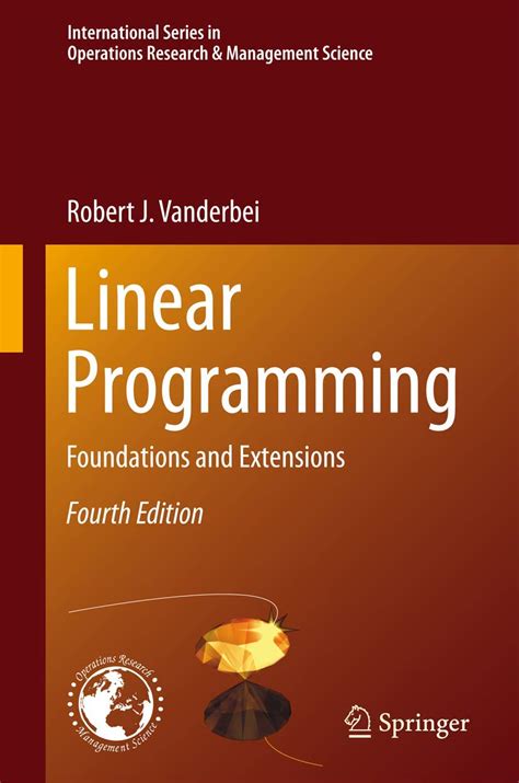 Read Online Linear Programming Foundations Extensions Solutions Manual 
