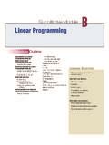 Read Linear Programming Pearson Education 
